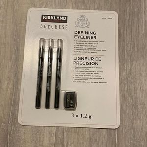Kirkland Borghese eye liners set with sharpener
